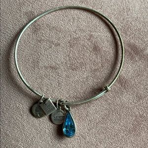 Alex and Ani Crystal Water Drop Bracelet
